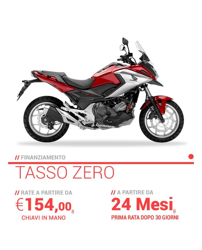 Schede Prodotto-Tasso Zero-2019NC 750 X - Migliore Offerta